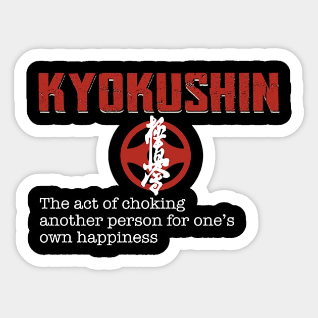 Kyokushin Definition Sticker by Komlin